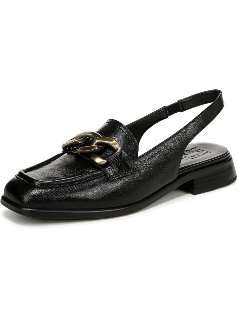 Stylish Women's Natural Leather Slip-On Loafers - Comfortable & Versatile